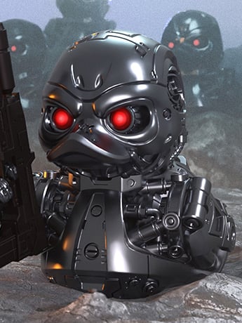 TUBBZ: The Terminator Endoskeleton & More!