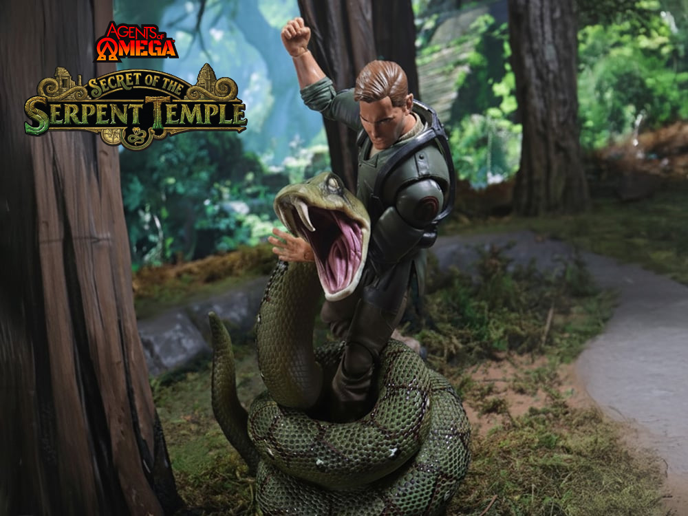 Agents of Omega: Secret of the Serpent Temple 1/12 Scale BBTS Exclusive Action Figure