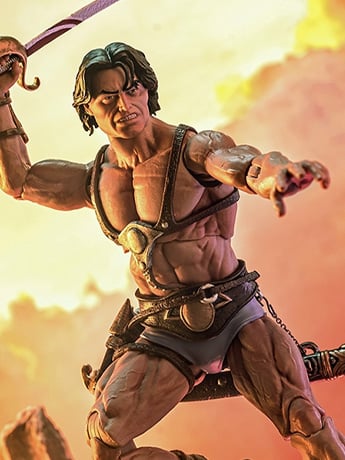 Image of Frazetta Universe ICON Collectibles Action Figures