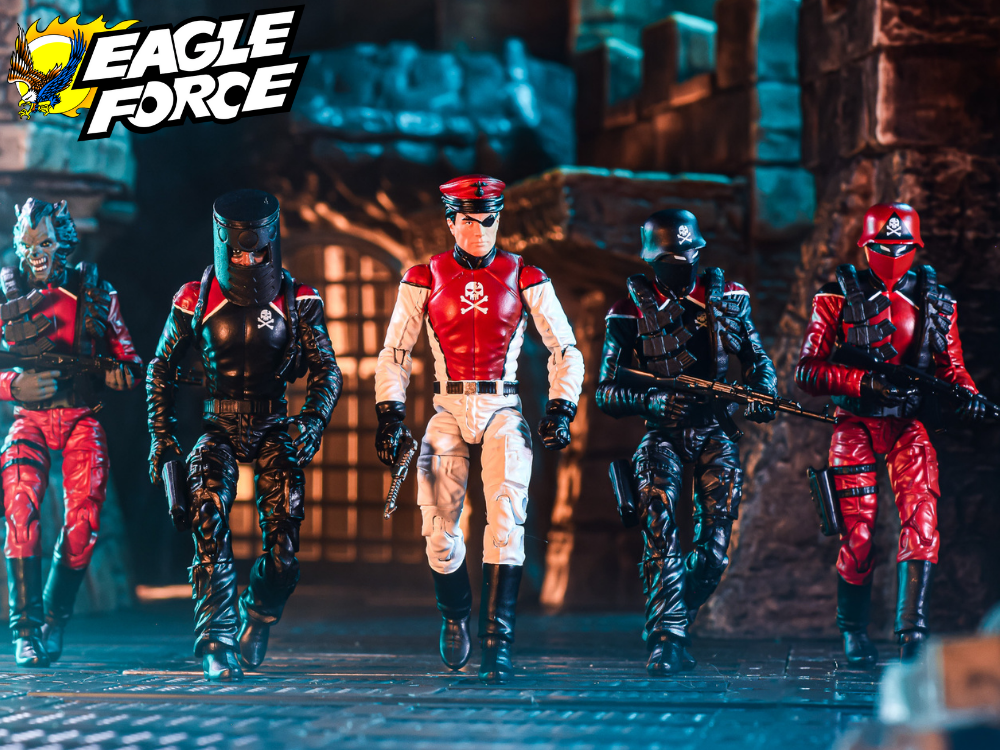 The World of Eagle Force Greatest Hits Action Figures