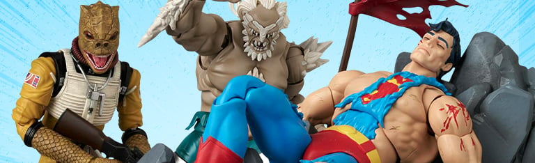 Image of MAFEX: The Death of Superman, Star Wars Bossk Action Figures & More!