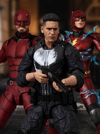 MAFEX: Punisher, Daredevil, The Flash & More!