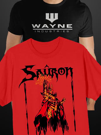 T-Shirts: DC Comics, Lord of the Rings & More!