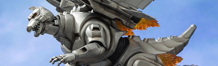 Image of Hiya Toys Godzilla vs. Mechagodzilla II (1993) Super Mechagodzilla & More!