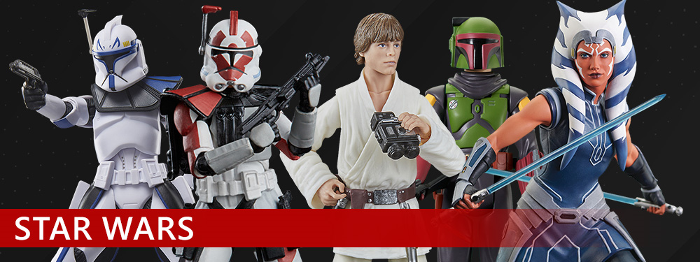 Star Wars and figures