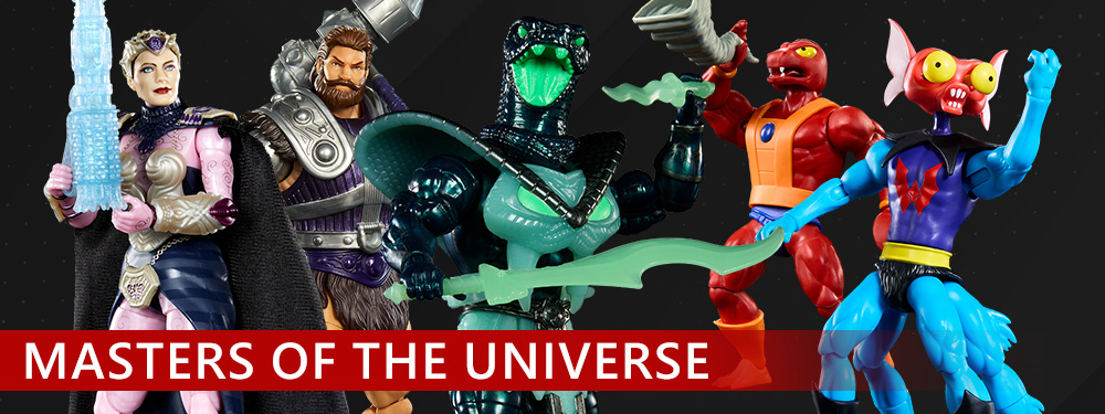 Masters of the Universe and figures