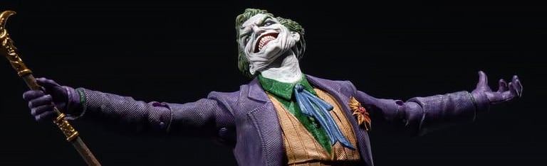 DC Comics InArt The Joker 1/12 Scale Action Figure & More!