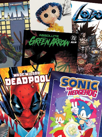 Comics, Manga, Books, Records & More!