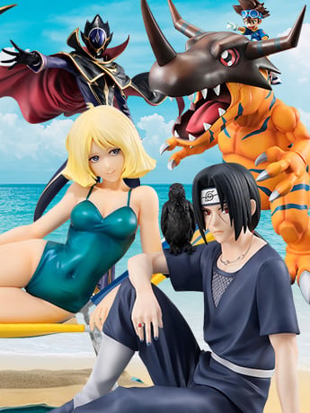 Image of MegaHouse: Gundam, Code Geass, Naruto, Digimon, Godzilla & More!