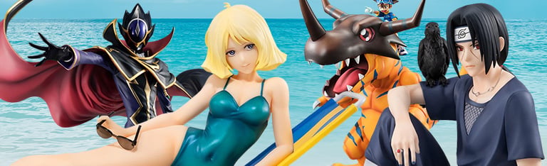 Image of MegaHouse: Gundam, Code Geass, Naruto, Digimon, Godzilla & More!