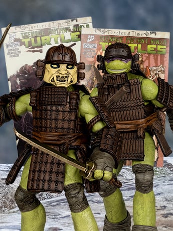 Image of Teenage Mutant Ninja Turtles Page Punchers 5" Action Figures with Comic
