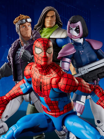 Image of Marvel Legends:  Spider-Man (Cel Shaded), X-Force Multipack & More!