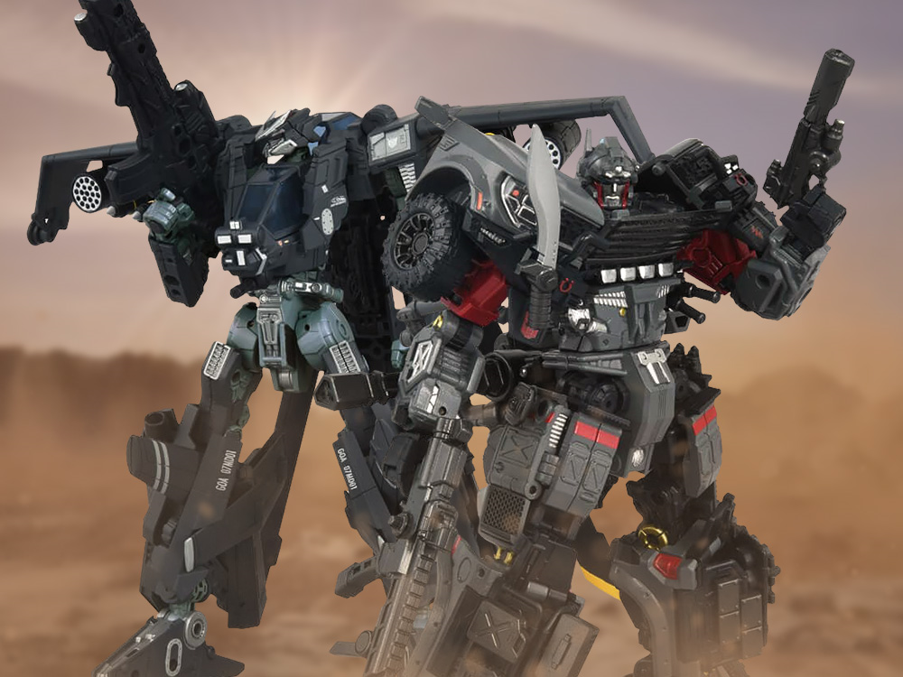 Image of Transformers Overgear Figures