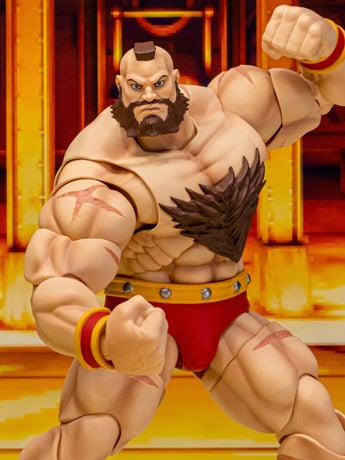 Image of Street Fighter Alpha 3 Storm Arena Zangief 1/12 Scale Action Figure & More!