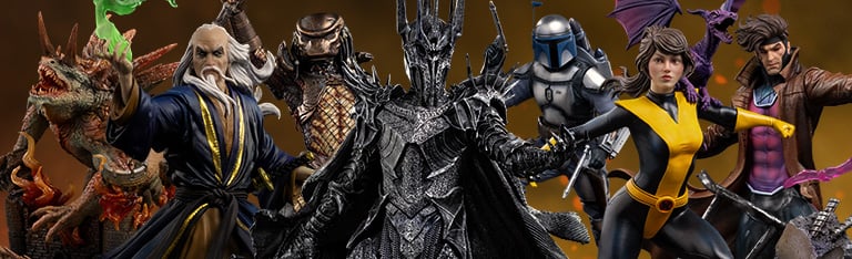 Iron Studios New Releases! LOTR, Mortal Kombat, Predator, D&D, Marvel, Star Wars, Disney & More!