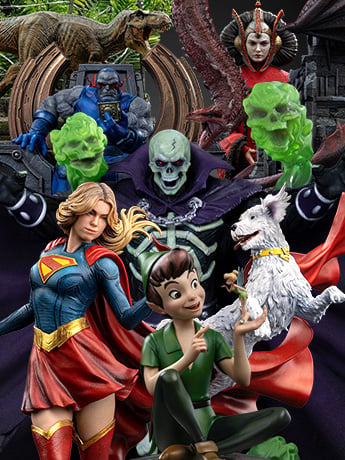 Image of Iron Studios New Releases! MOTU, DC, Jurassic Park, Star Wars, House of the Dragon, Disney & More!