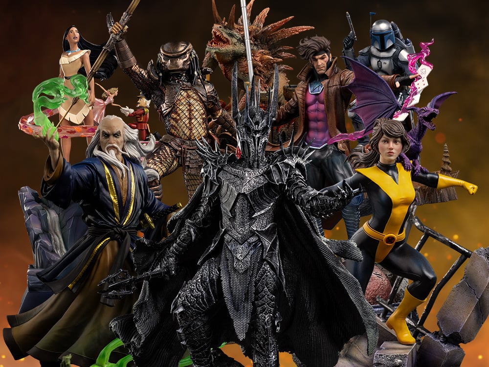 Iron Studios New Releases! LOTR, Mortal Kombat, Predator, D&D, Marvel, Star Wars, Disney & More!