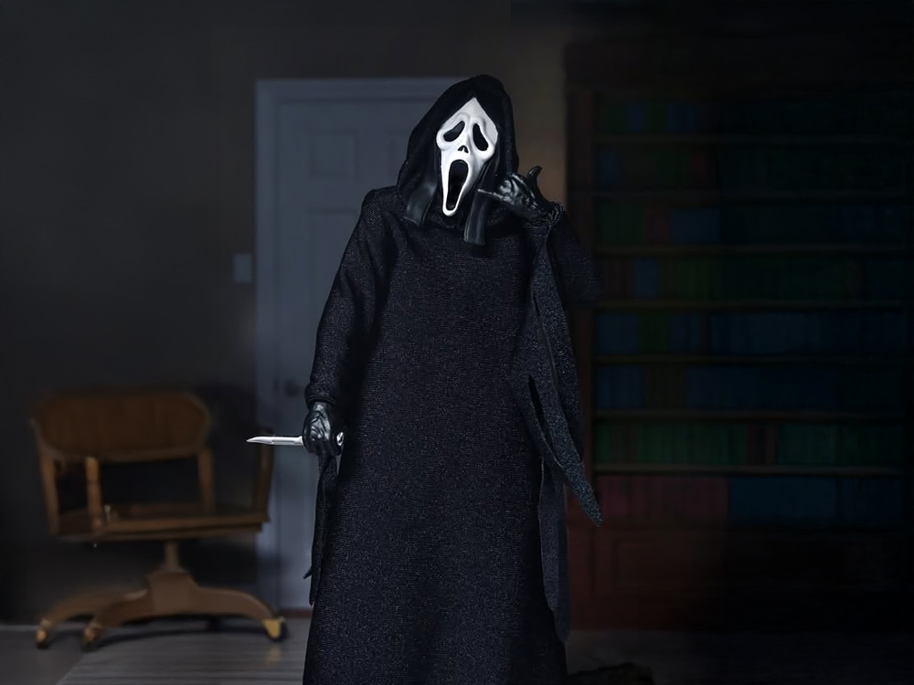 Image of Ghost Face Returns Ultimate Ghost Face Action Figure & More!