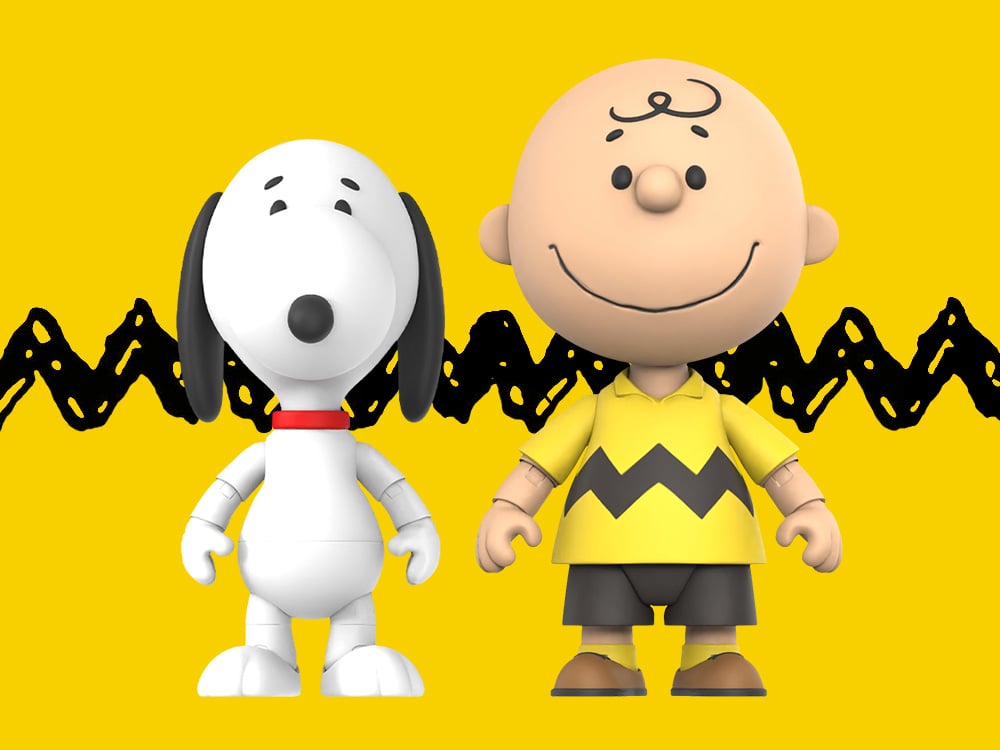 Peanuts Deluxe Snoopy (Flying Ace) & Charlie Brown (Ghost Sheet) Action Figures & More!