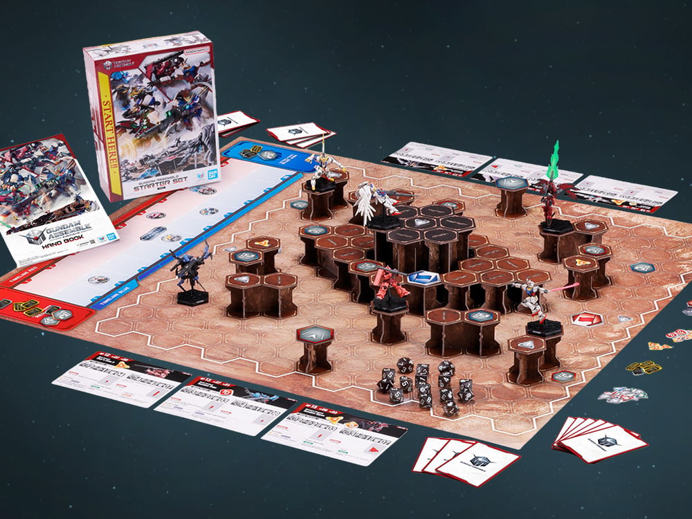 Gundam Assemble Tabletop Game!