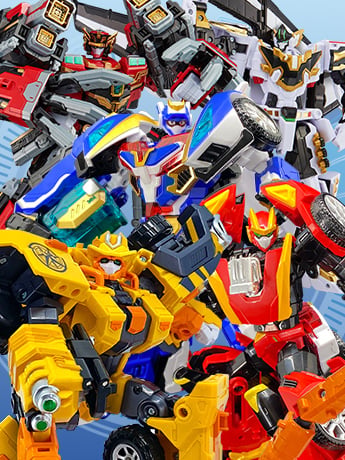 New Metal Cardbot Action Figures