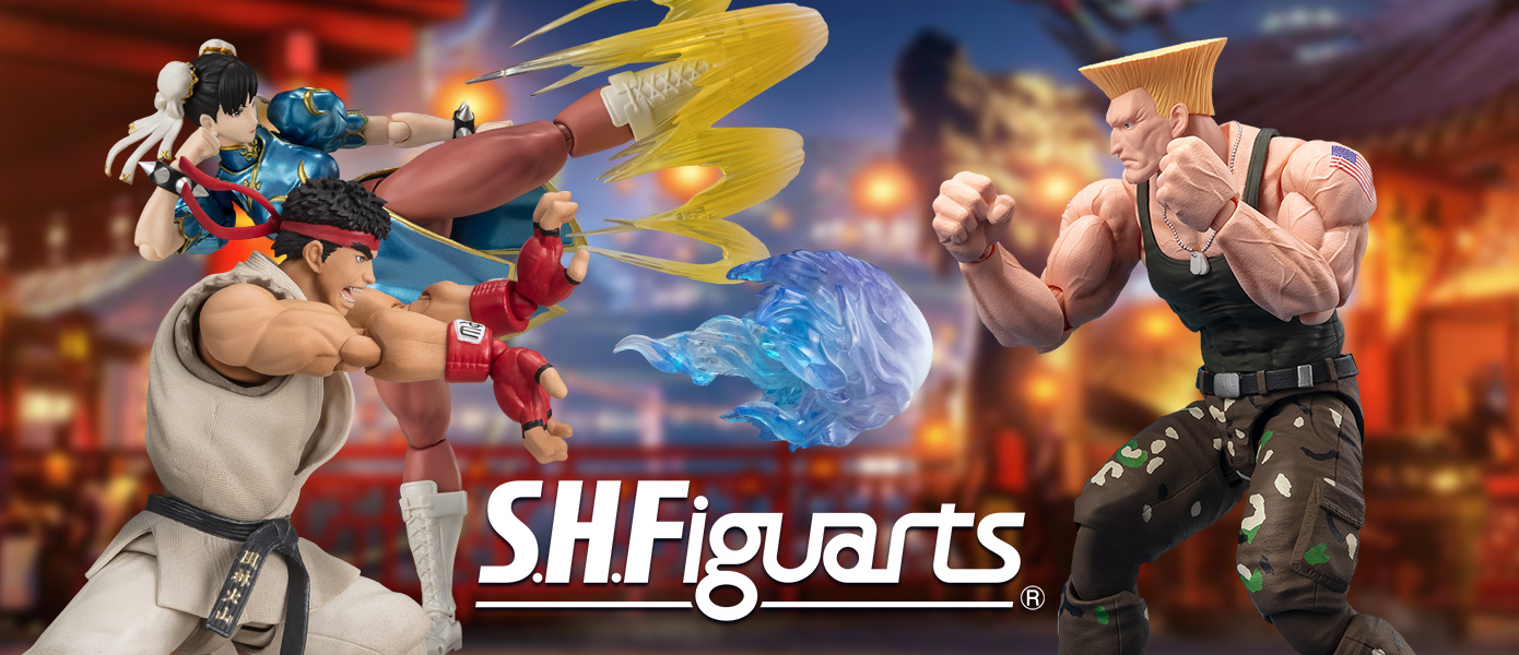 S.H.Figuarts Logo and Action Figures