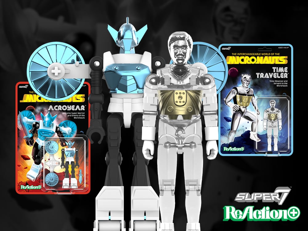 Micronauts ReAction+ Action Figures