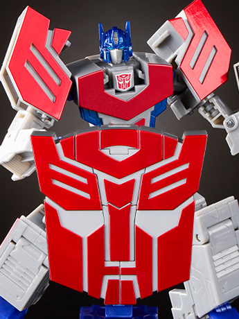 Image of Transformers Icons Autobot Optimus Prime Action Figure