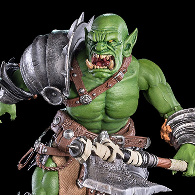 Mythic Legions: The Roleplaying Game Orc Barbarian (Enemy) Action Figure