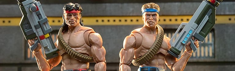 Image of Contra Signature Collection 1/12 Scale Action Figures
