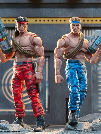 Image of Contra Signature Collection 1/12 Scale Action Figures