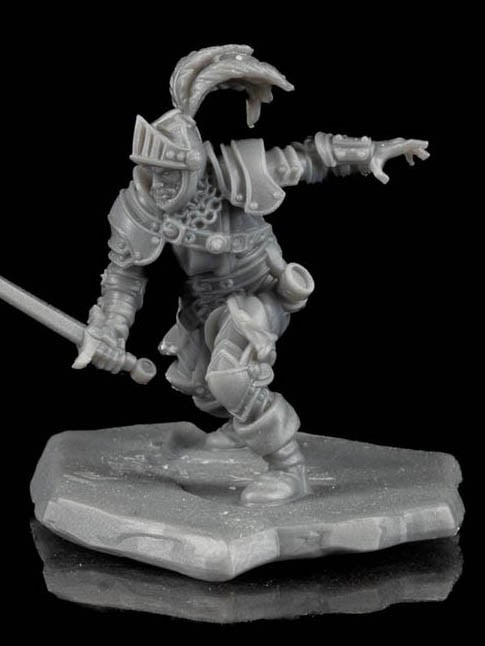Mythic Legions: The Roleplaying Game Heroic Set B (Unpainted) Set of 4 Miniatures