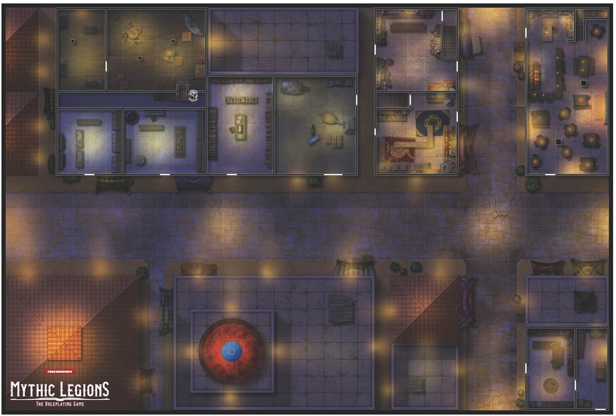 Double-sided Adventure Map