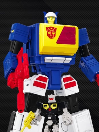 Transformers Masterpiece G MPG-27 Twin Cast & Rewind Action Figure Two-Pack