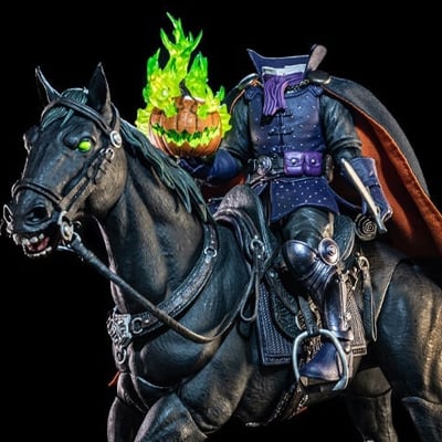 Figura Obscura Headless Horseman (Spectral Green Ver.) Action Figure
