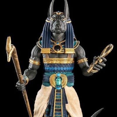 Figura Obscura Anubis (Black and Blue Ver.) Action Figure