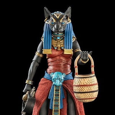 Figura Obscura Bastet (Black and Red Ver.) Action Figure
