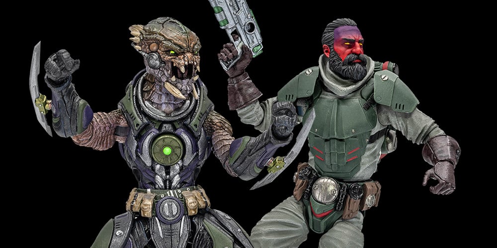 Cosmic Legions: Amazing Alien and Creature Creator LegionsCon 2024 Exclusive Action Figure Two-Pack