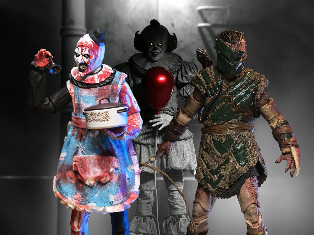 NECA Horror: Terrifier, Predator, IT, Ghost Face, Friday the 13th & More!