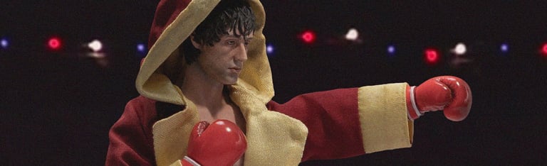 Image of Rocky Exquisite Super Rocky Balboa 1/12 Scale Action Figure & More!