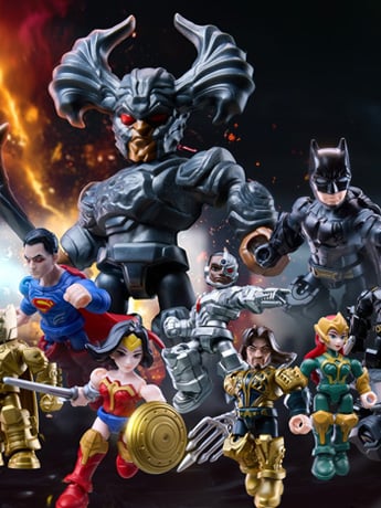 Image of Blokees DC Comics Model Kits