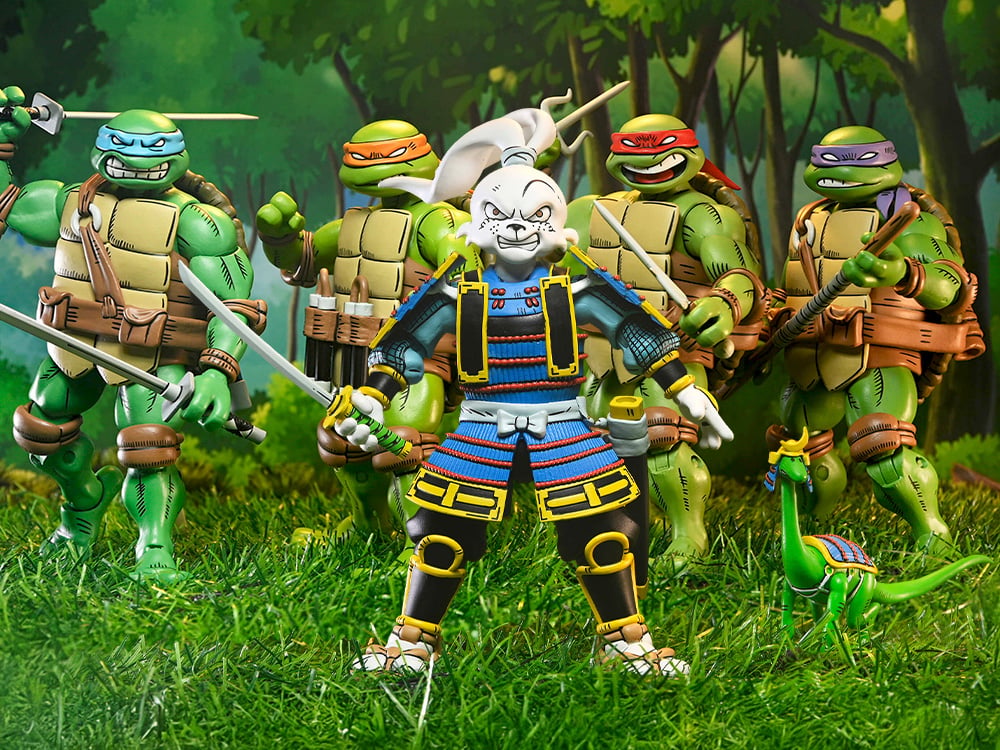 Image of Teenage Mutant Ninja Turtles x Usagi Yojimbo Ultimate Action Figures