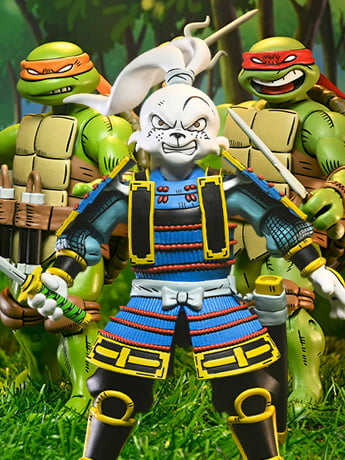 Image of Teenage Mutant Ninja Turtles x Usagi Yojimbo Ultimate Action Figures