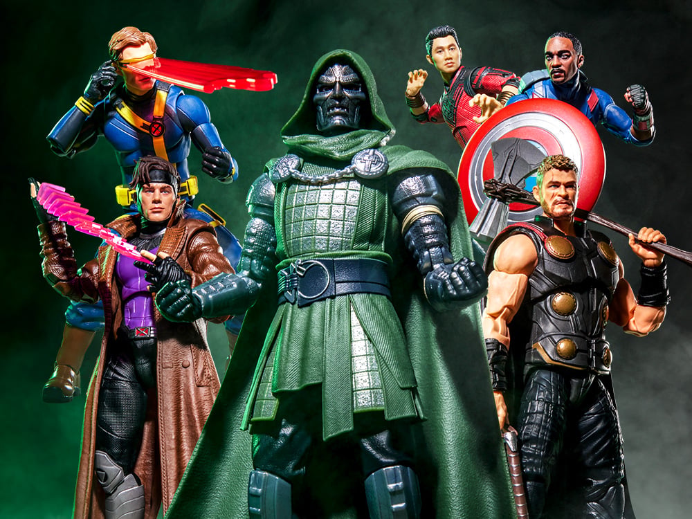 Image of Avengers: Doomsday Marvel Legends Action Figures!