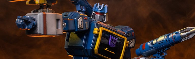 Image of Transformers Soundwave 1/10 Art Scale Statue