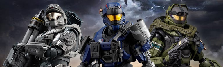 Image of Halo: Reach RE:EDIT Exclusive Edition 1/12 Scale Action Figures & More!