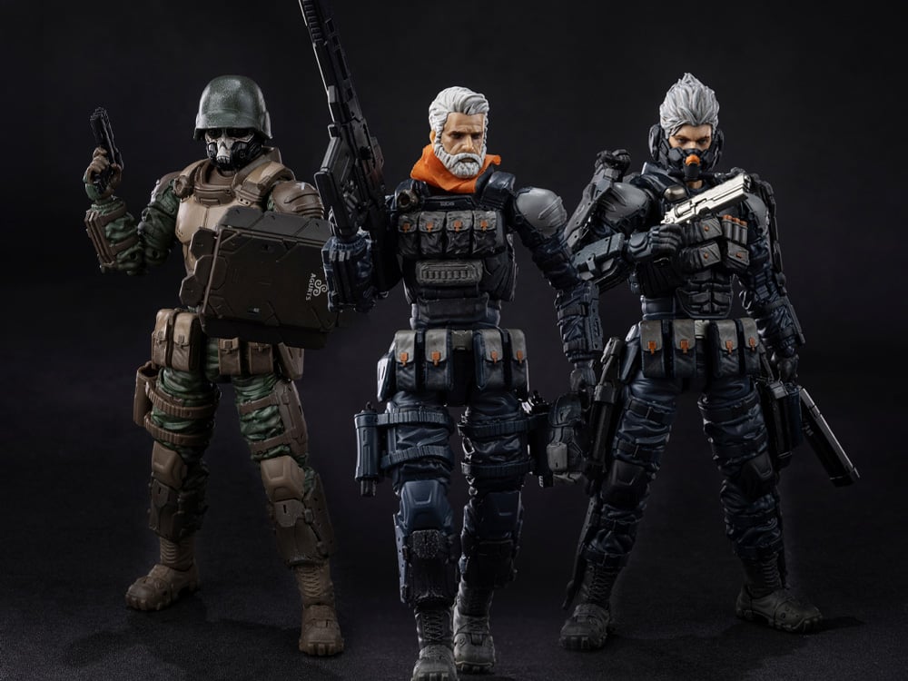 Image of Acid Rain World: Novark 1/12 Scale Action Figures & Vehicles