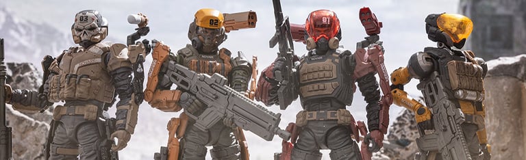 Image of Acid Rain World: Novark 1/12 Scale Action Figures & Vehicles