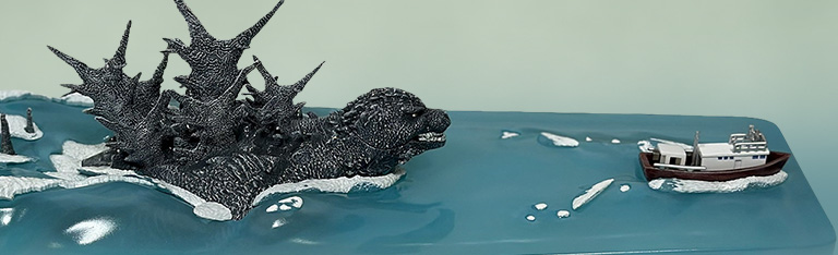 Image of Godzilla & Optimus Prime Paperweights and More!