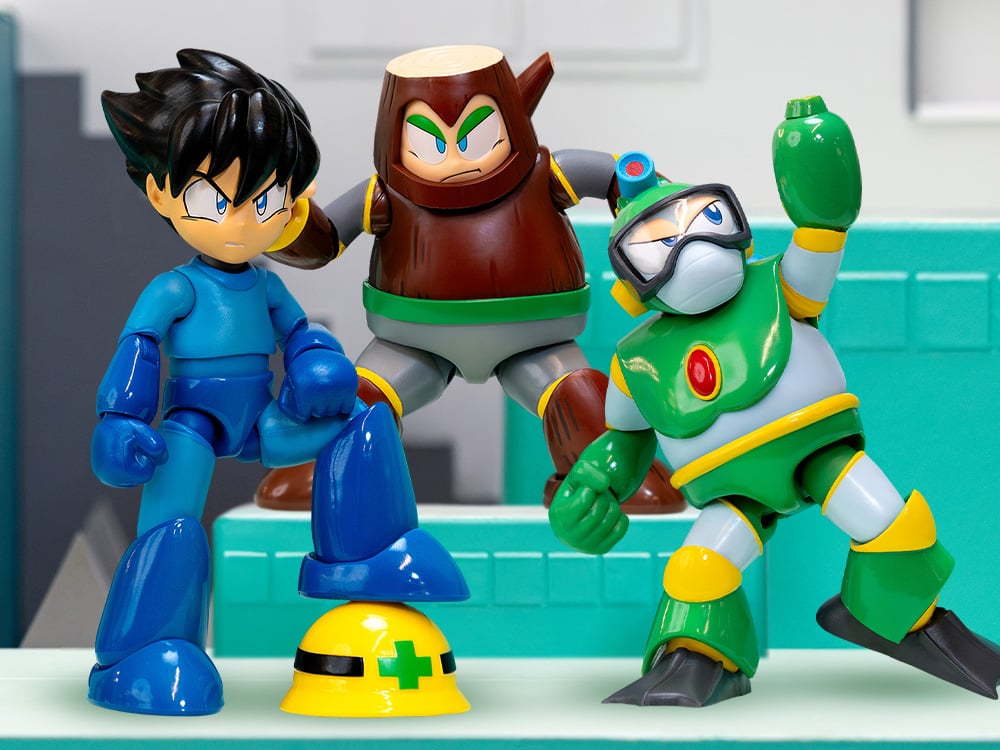 Image of In Stock! Mega Man 1/12 Scale Action Figures!